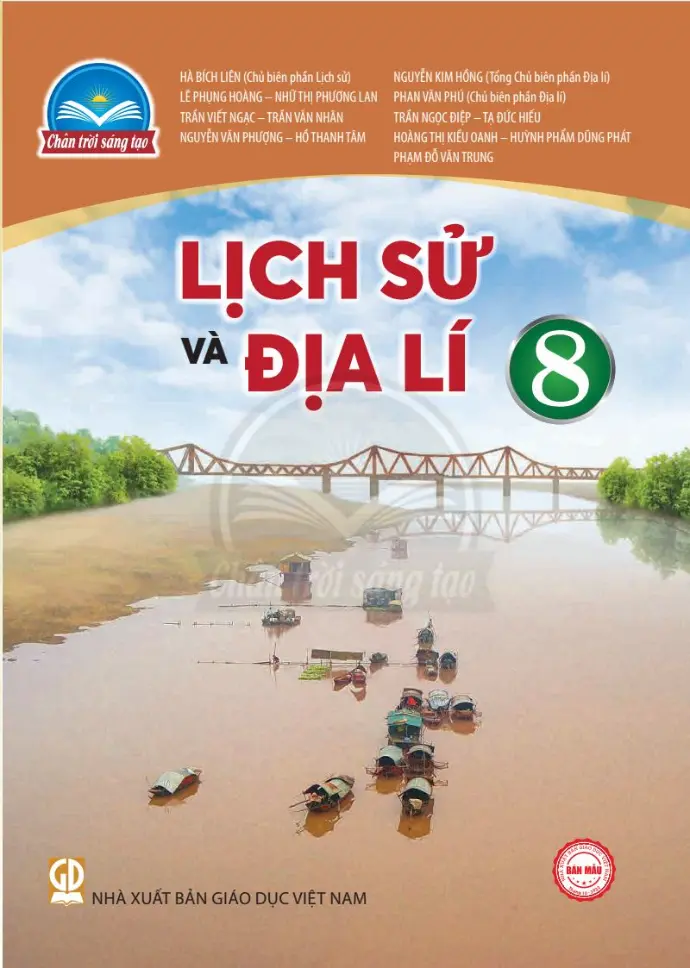 Chân trời sáng tạo - Sách lịch sử và địa lí lớp 8