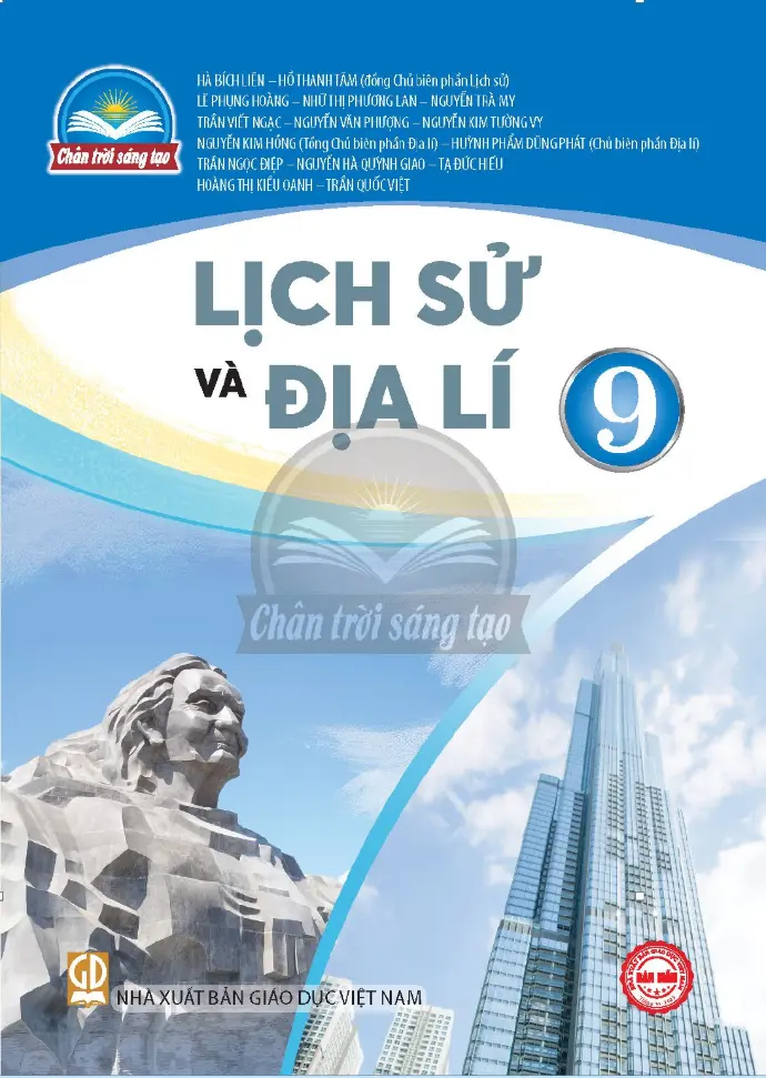 Chân trời sáng tạo - Sách lịch sử và địa lí lớp 9